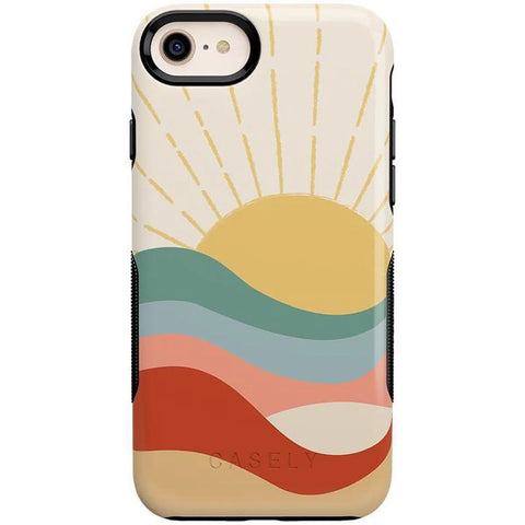 Here Comes the Sun | Colorblock Sunset Case