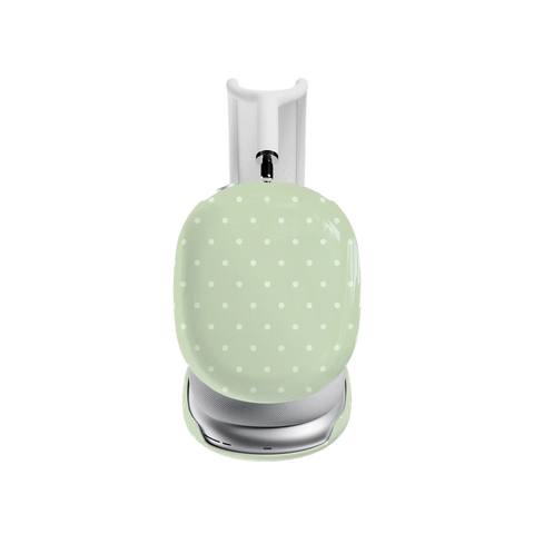 On the Dot | Green Polka Dot AirPods Max Case