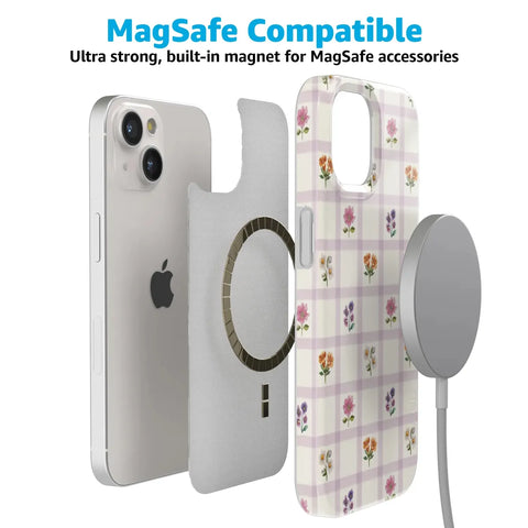 Meadow Check | Floral Gingham Case