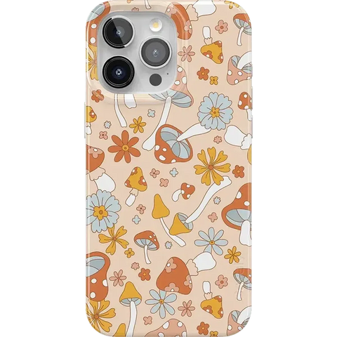 Mushroom Magic | Retro Floral Case
