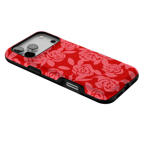 Final Rose | Red & Pink Floral Case