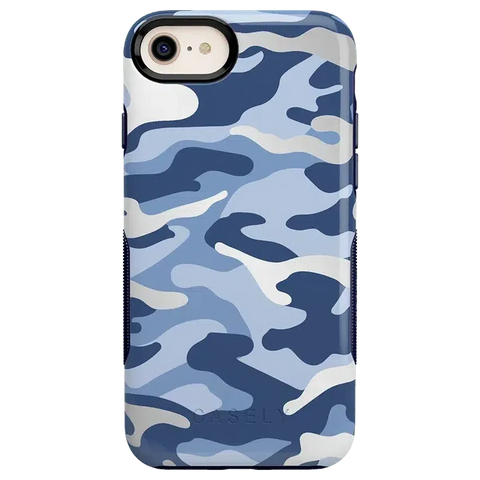 In Formation | Metallic Blue Camo Case
