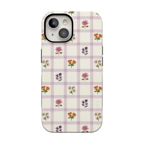 Meadow Check | Floral Gingham Case