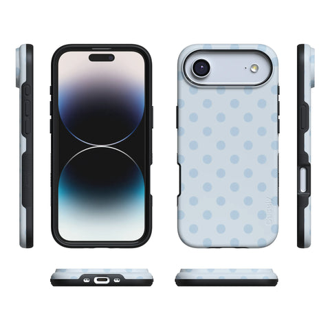 Spotted in SoHo | Light Blue Polka Dot Case