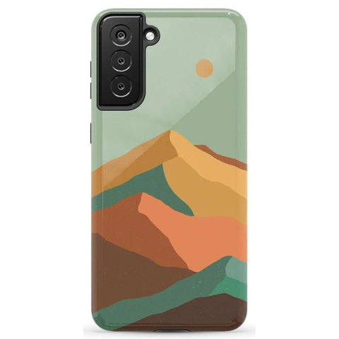Endless Peaks | Colorblock Mountain Samsung Case