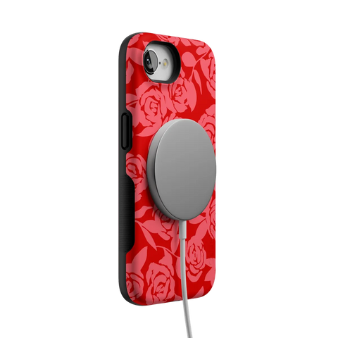 Final Rose | Red & Pink Floral Case