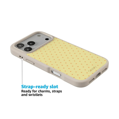 On the Dot | Yellow Polka Dot Case