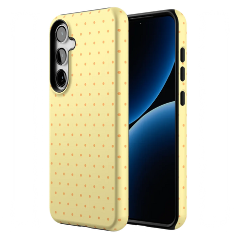 On the Dot | Yellow Polka Dot Case