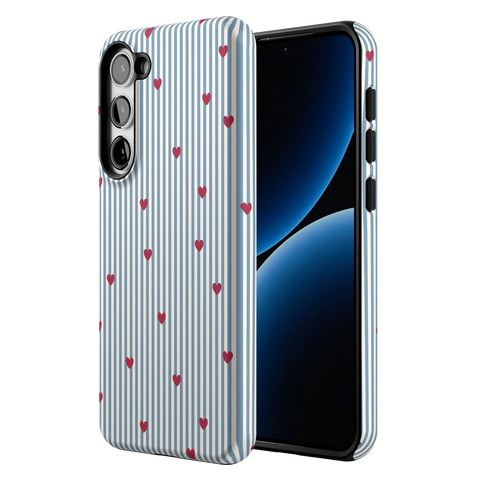 Love Lines | Blue Stripes Case