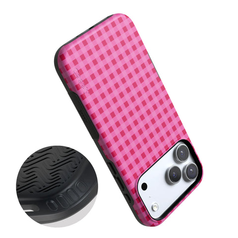 Sweet Jam | Hot Pink Gingham Case