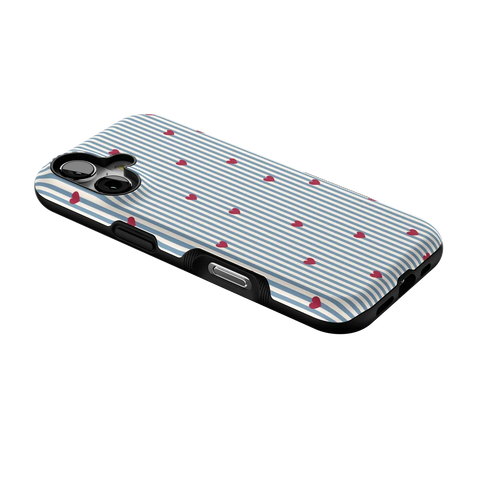 Love Lines | Blue Stripes Case