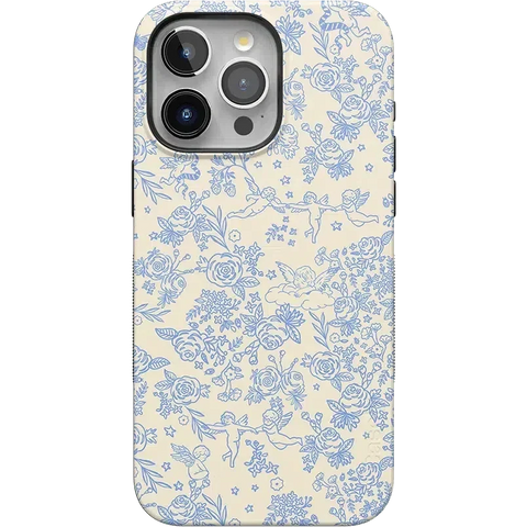 Cupid's Canvas | Periwinkle Floral Case