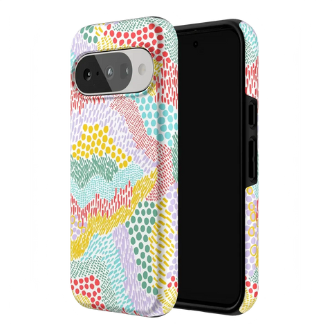 Color Me Happy | Pattern Colorblock Case