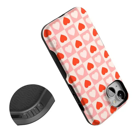King of My Heart | Checkered Hearts Case