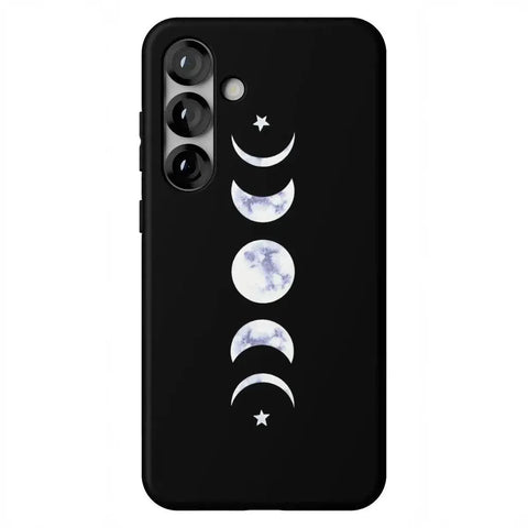 It's Just a Phase | Marble Moon Samsung Case