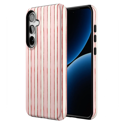 Pretty in Pastel | Blush Stripes Case