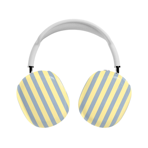 Coastline Stripes | Blue & Yellow AirPods Max Case