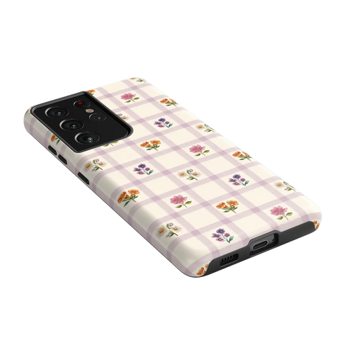 Meadow Check | Floral Gingham Case