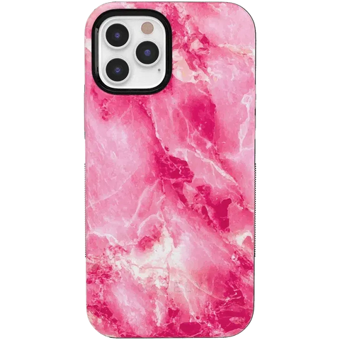 Pretty in Pink | Hot Pink Marble Case