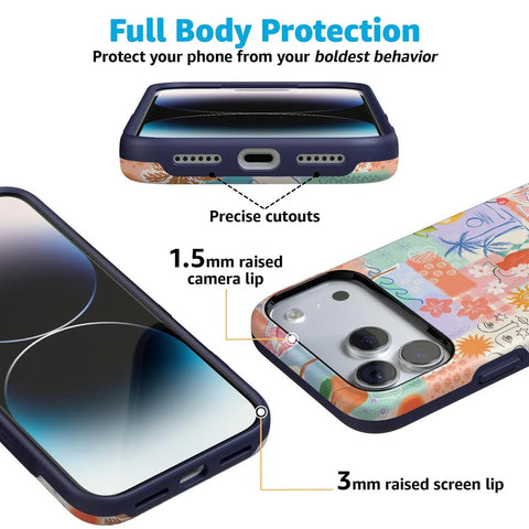Tropical Heat | Beachy Collage Case