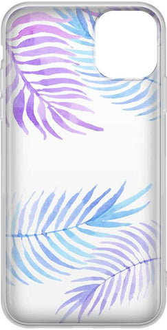 Tropical Blues | Palm Leaves Floral case