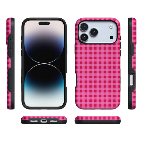 Sweet Jam | Hot Pink Gingham Case