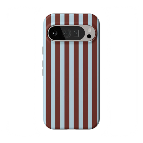 Sunday in Brooklyn | Blue Stripes Case