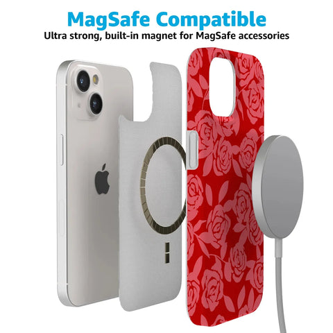 Final Rose | Red & Pink Floral Case