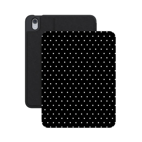 On the Dot | White Polka Dot iPad Case