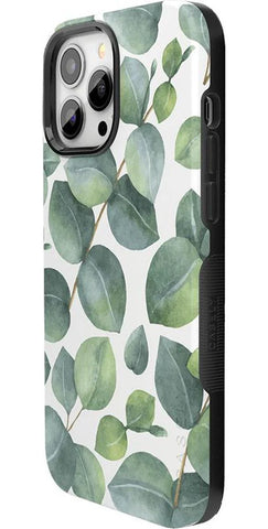 Leaf Me Alone | Green Floral Print Case