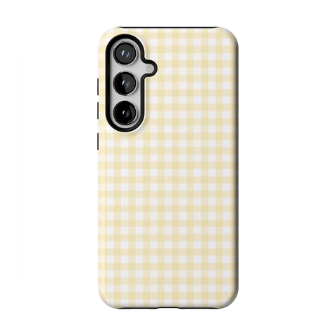 Pastel Picnic | Yellow Gingham Case