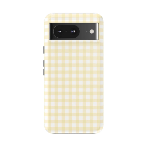 Pastel Picnic | Yellow Gingham Case