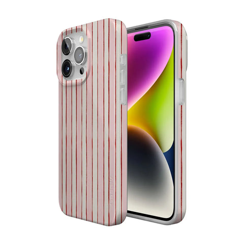 Pretty in Pastel | Blush Stripes Case