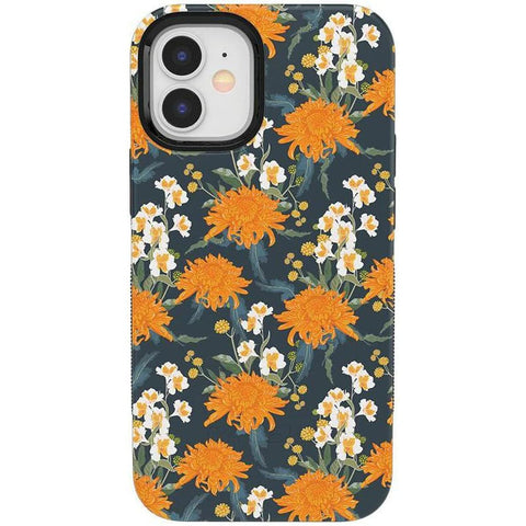 Off Tropic Floral | Exotic Orange Flower Case