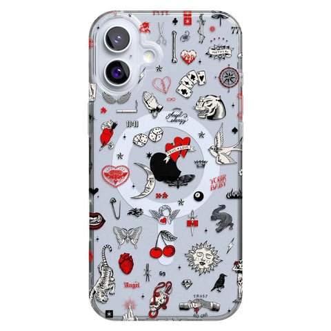Not a Phase | Clear Flash Tattoo Case