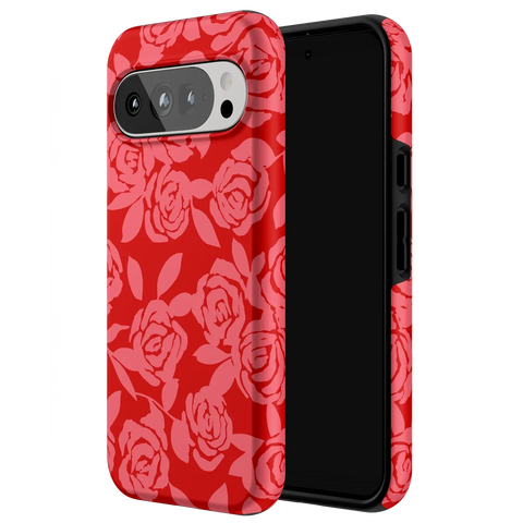 Final Rose | Red & Pink Floral Case