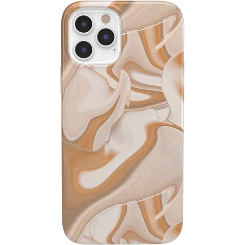 Caramel Delight | Marble Swirl Case