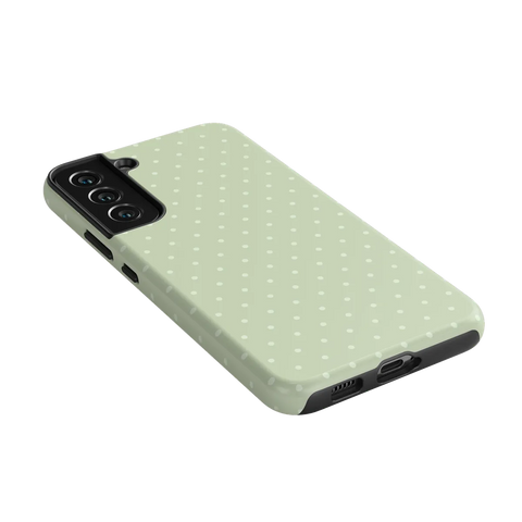 On the Dot | Green Polka Dot Case