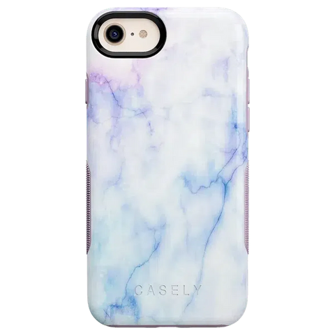 Cotton Candy | Blue & Purple Marble Case