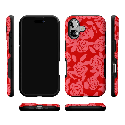 Final Rose | Red & Pink Floral Case