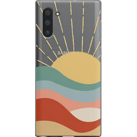 Here Comes the Sun | Colorblock Sunset Samsung Case