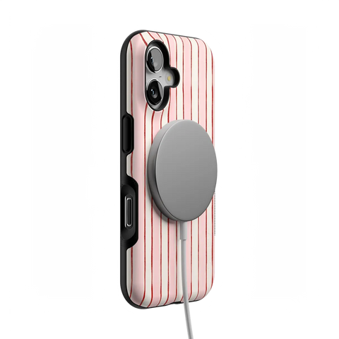 Pretty in Pastel | Blush Stripes Case