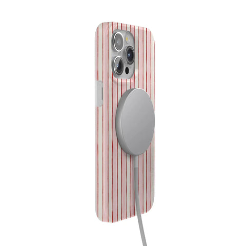 Pretty in Pastel | Blush Stripes Case