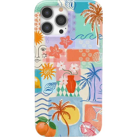 Tropical Heat | Beachy Collage Case