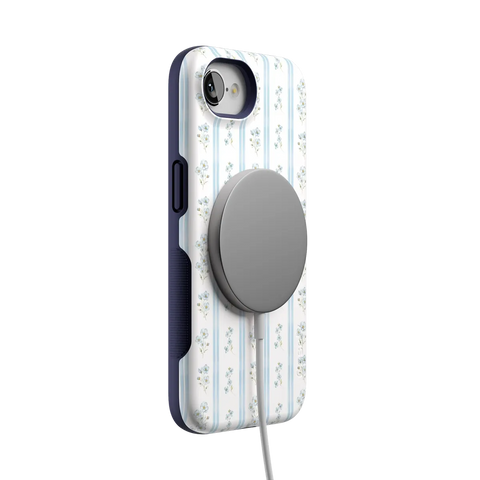 Cottage Stripe | Blue Floral Case