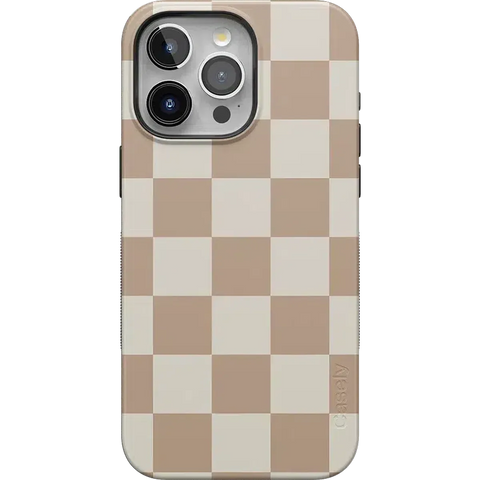 Fit Check | Neutral Checkerboard Case