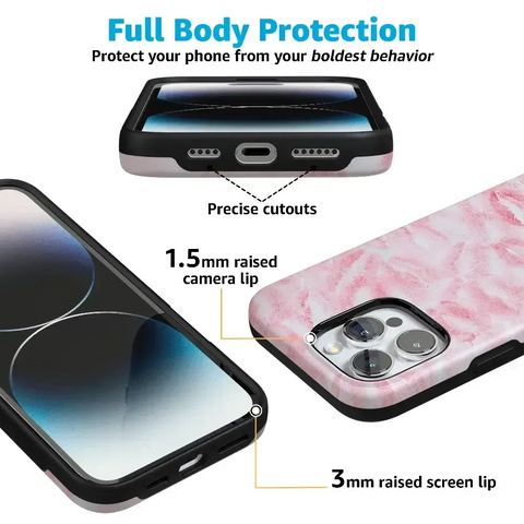 Sealed with a Kiss | Pink Lipstick Case