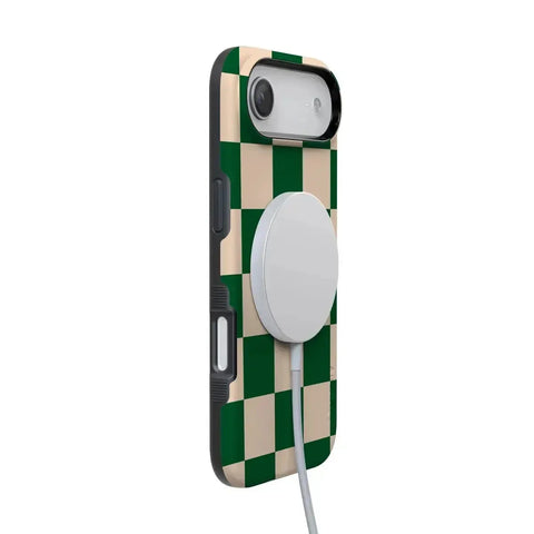 Fit Check | Green Checkerboard Case