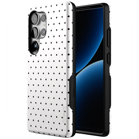 On the Dot | Black Polka Dot Case