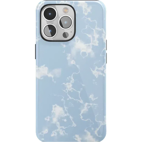 Light Blue Skies | Marble Clouds Case